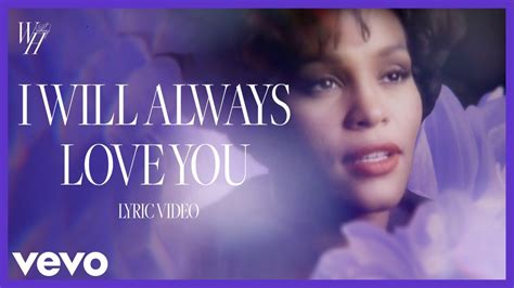 whitney houston youtube i will always love you